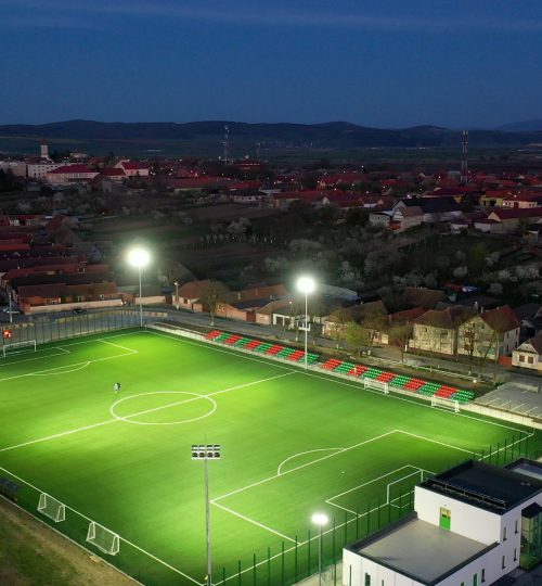 Feldioara sport stadion Taus Sorin Primar